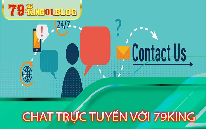 Sử dụng tính năng chat trực tuyến để nhận hỗ trợ từ trang web